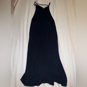American Eagle Outfitters Black Midi Dress